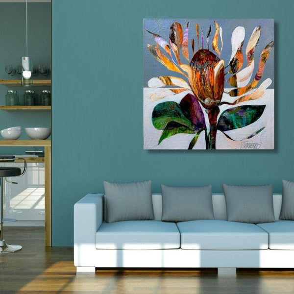 Flower J, Abstract Contemporary Art