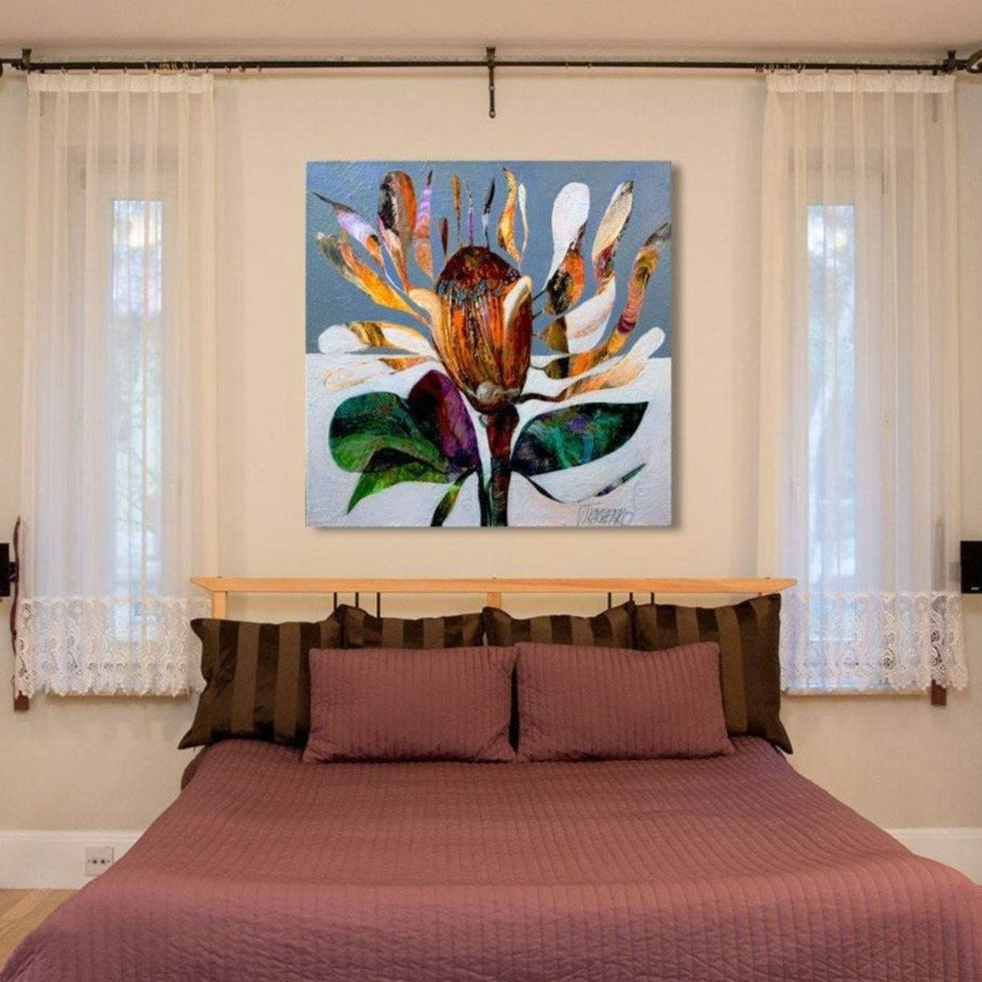 Flower J, Abstract Contemporary Art