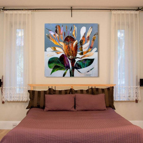 Flower J, Abstract Contemporary Art