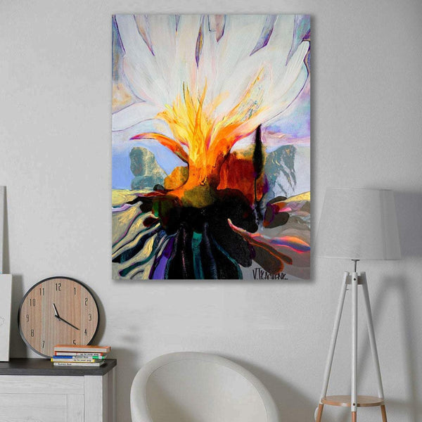 Flower W, Abstract Contemporary Art