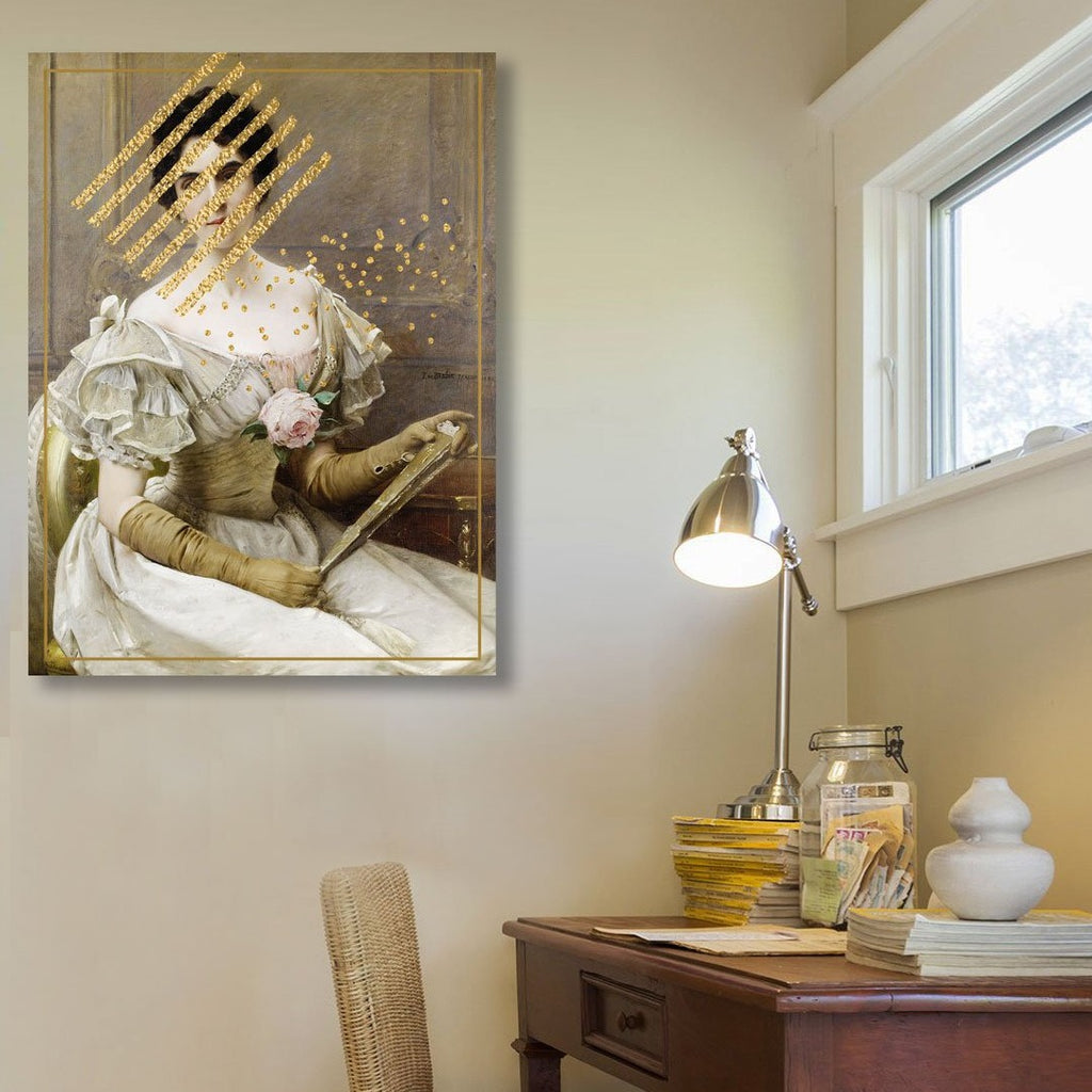 Gold Lady, Altered Art