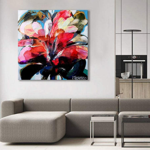 Flower U, Abstract Contemporary Art