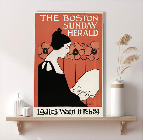 The Boston Sunday Herald Ladies want it Feb. 24, Cover