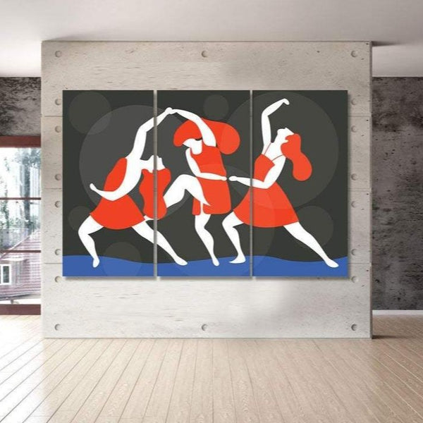 Three dancers, Digital Art