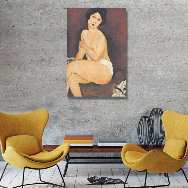 NUDE SITTING, Reproduction