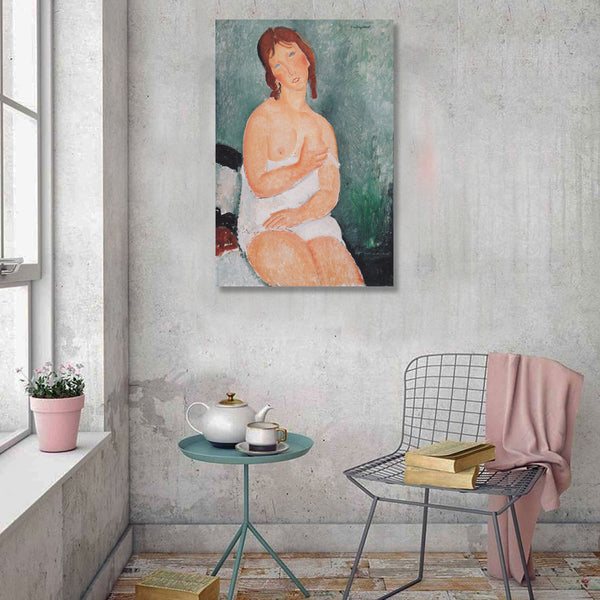 Sitting Nu, Reproduction