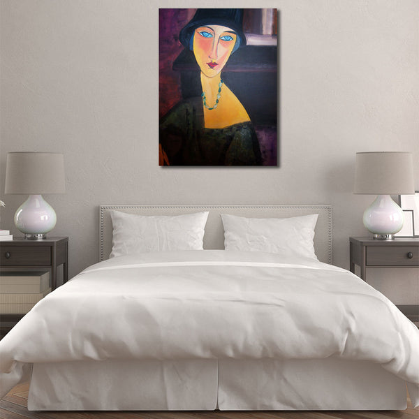 Portrait of Jeanne Hebuterne, Reproduction