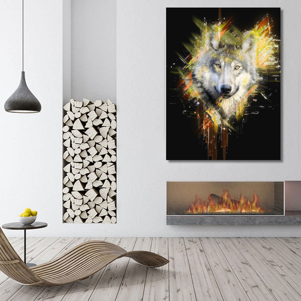 Wolf, Abstract Photography