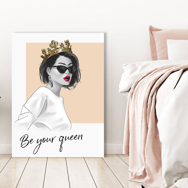 Be Your Queen, Metal Poster
