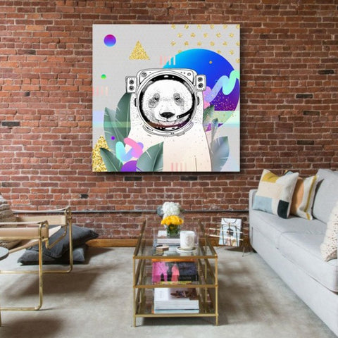 Bear Astronaut, Digital Art