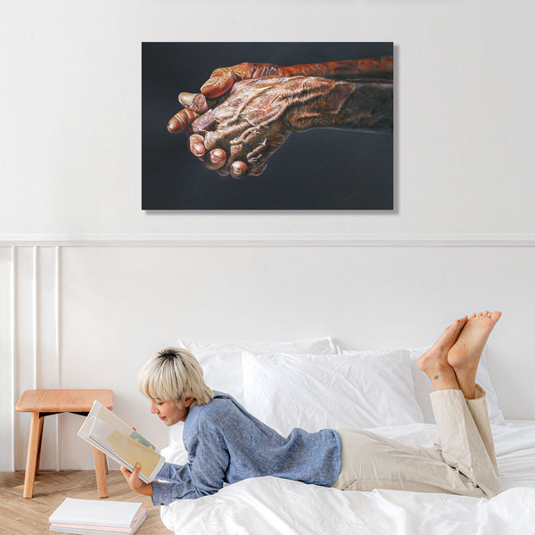 Hands Closeup, Reproduction