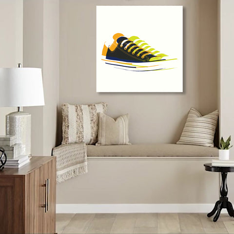 Sneakers, Digital Art Minimalism