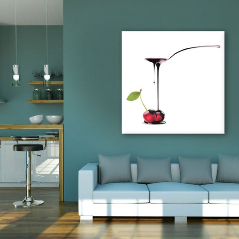 Chocolate and Cherry, Painting