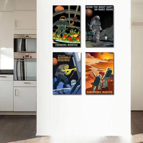 NASA Mars Recruitment Posters