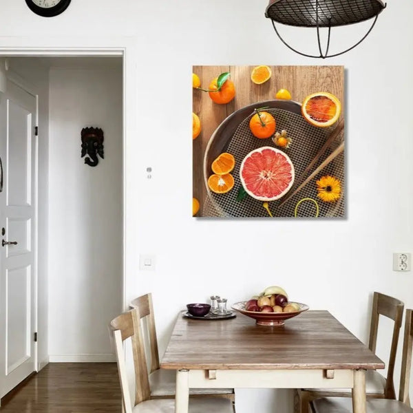 newARTmix Orange Fruits Pattern, Food Photography newARTmix