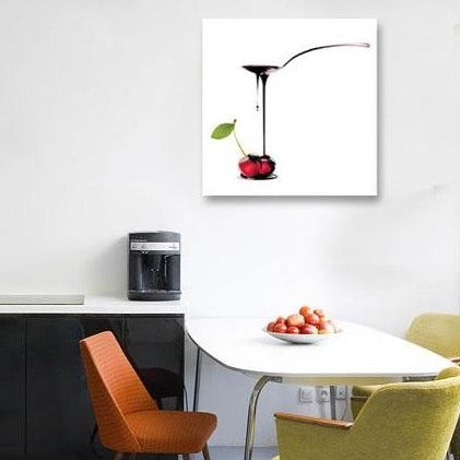 Chocolate and Cherry, Painting