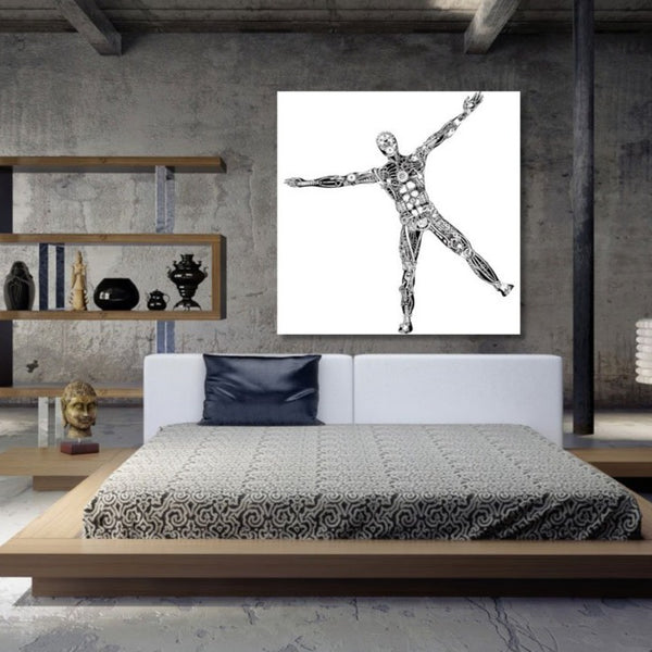 Dancing Robots, Digital Art