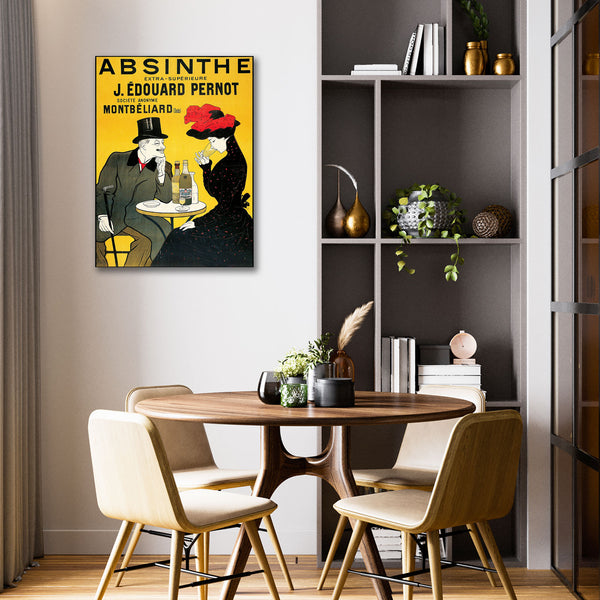Absinthe J. Édouard Pernot, Vintage Advertising Poster