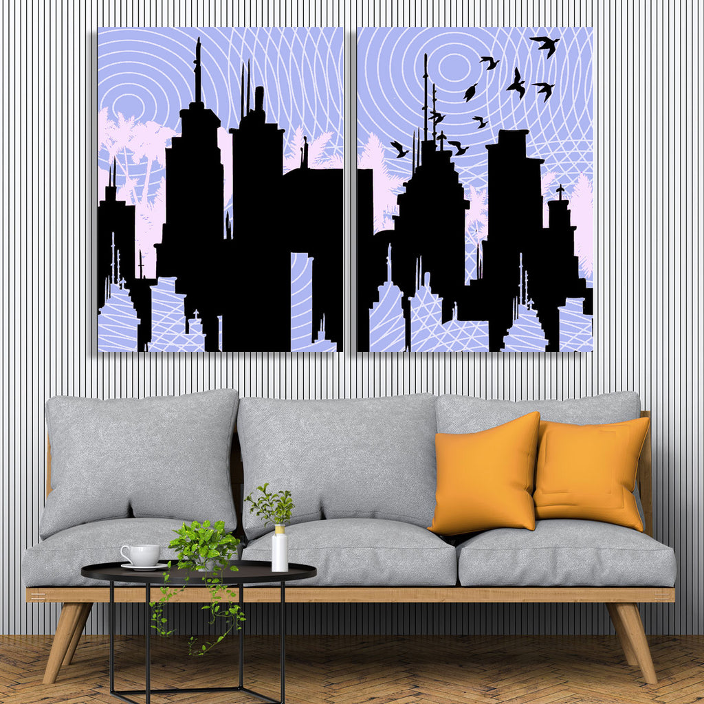 City Landscape #2, Digital Art