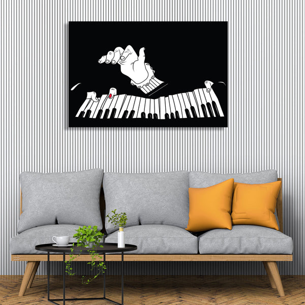 Piano Player, Digital Art