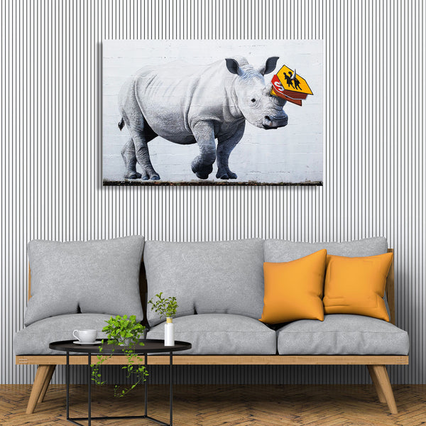 Rhino Traffic, Street Art