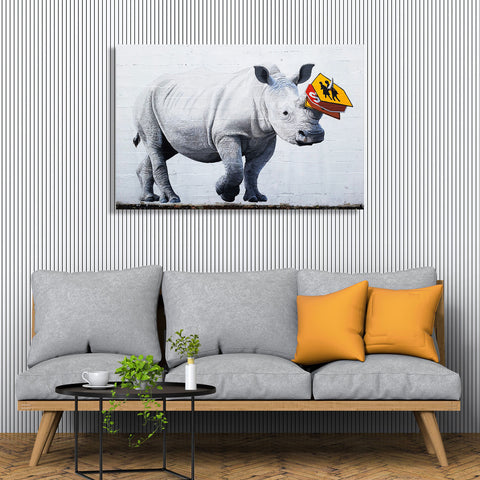 Rhino Traffic, Street Art