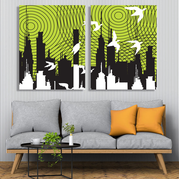 City Skyline, Digital Art