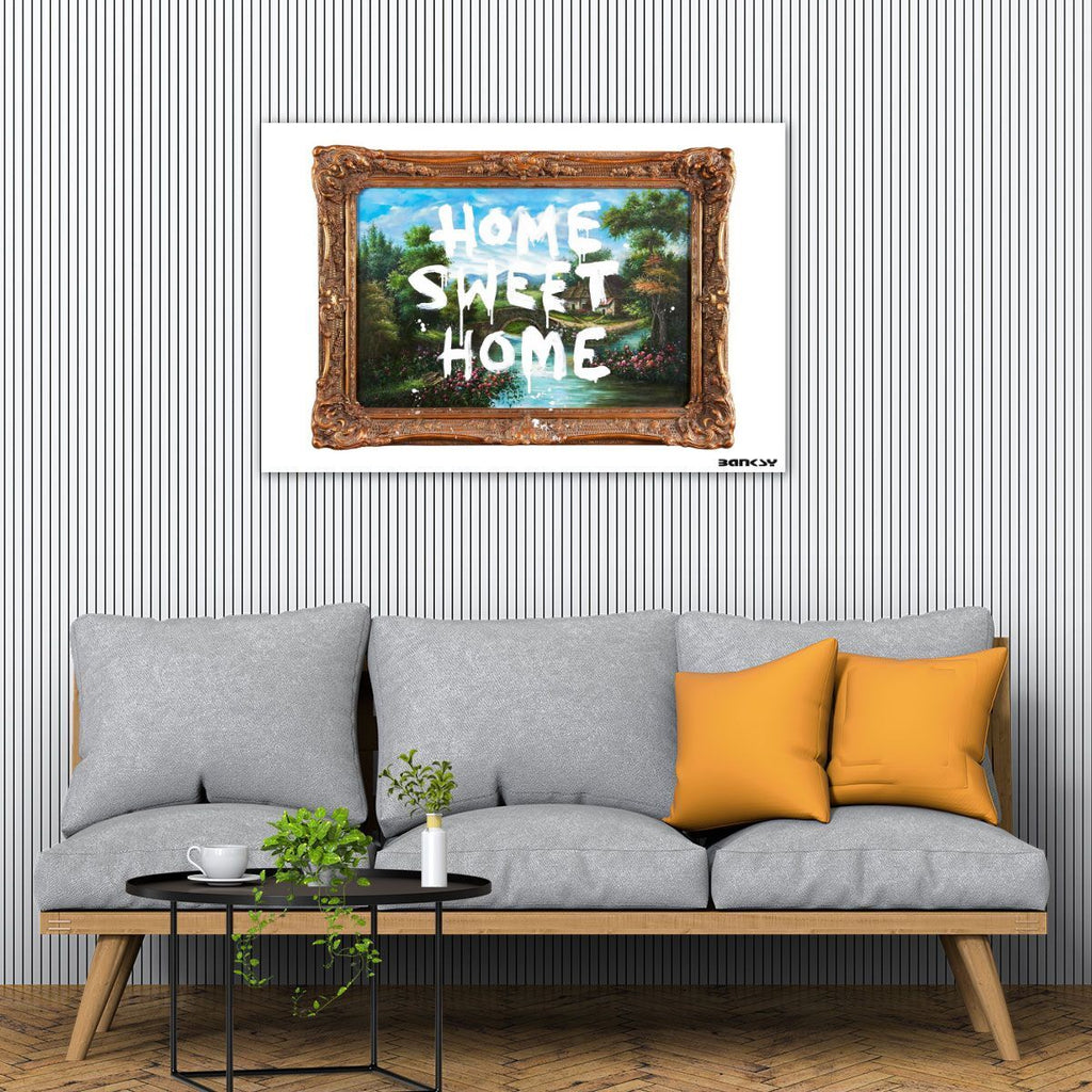 Banksy Home Sweet Home, Graffiti