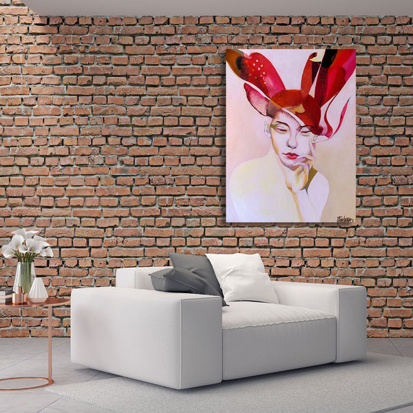 Magic Orchid, Abstract Contemporary Art