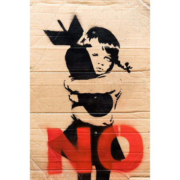 Banksy No Bomb, Graffiti