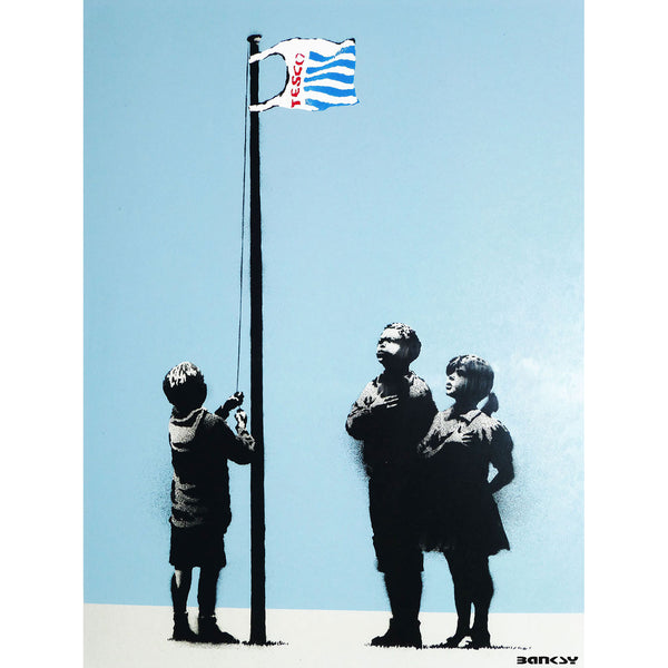 Banksy Bag Flag, Graffiti