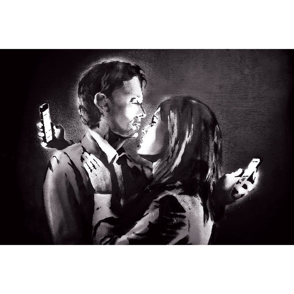 Banksy, Mobile Lovers, Graffiti