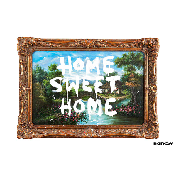 Banksy Home Sweet Home, Graffiti