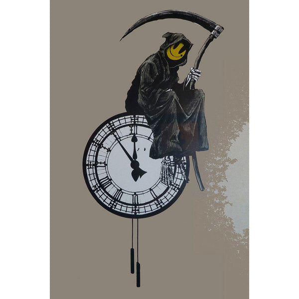 Banksy Grin Reaper, Graffiti