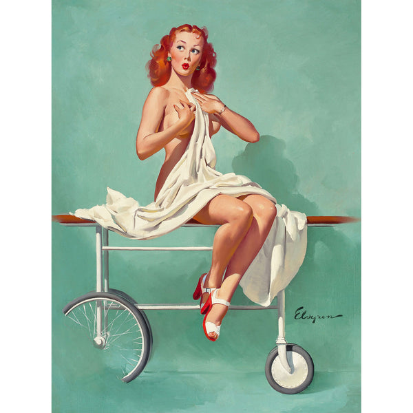Pin-Up Girl, Doctor! Are All Those Fellows Interns?