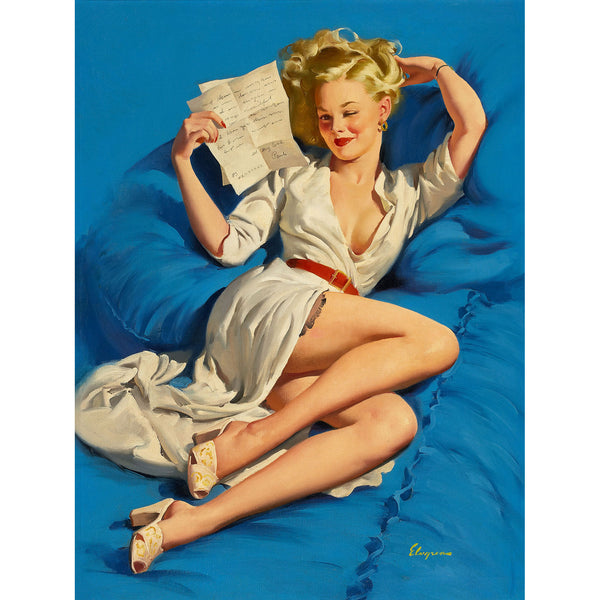 Pin-Up Girl, He Thinks I'm Too Good to Be True
