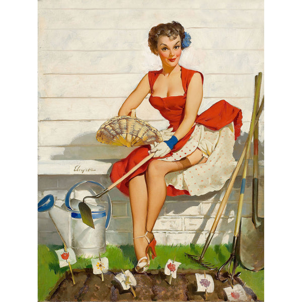 Pin-Up Girl, Girl in the Garden