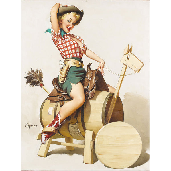 Pin-Up Girl, Sitting Pretty