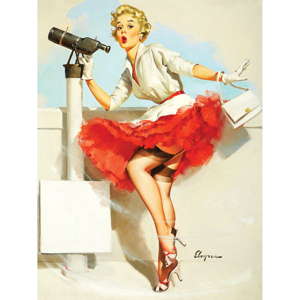 Pin-Up Girl, What a View