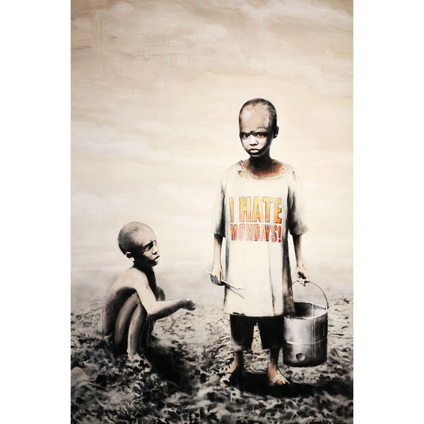Banksy I Hate Mondays, Street Art