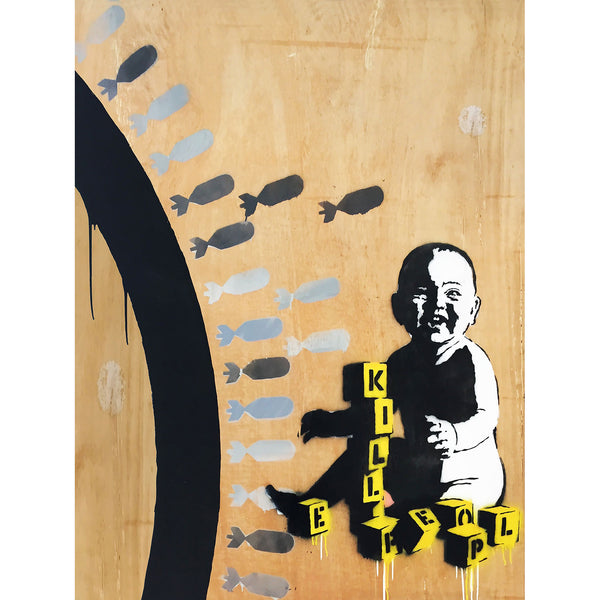 Kill People Baby, Graffiti