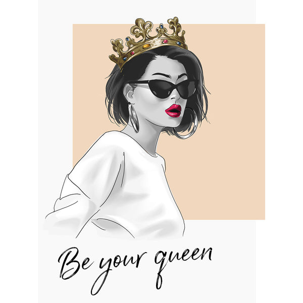 Be Your Queen, Metal Poster