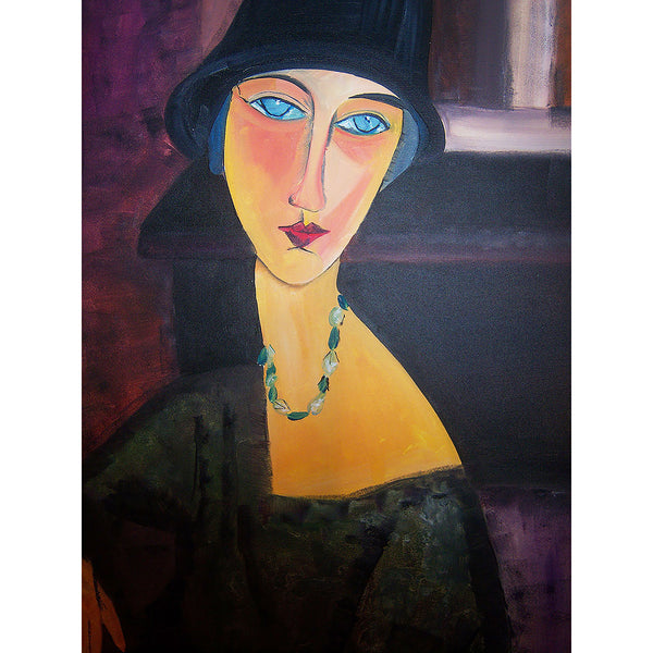 Portrait of Jeanne Hebuterne, Reproduction