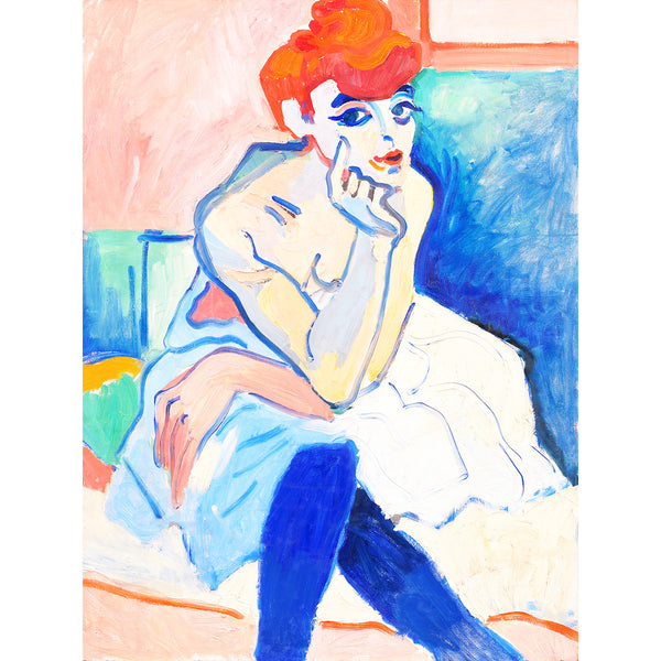 Woman in Chemise, Reproduction