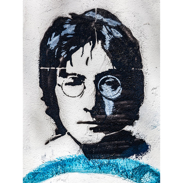 John Lennon Portrait (Prague, Czech Republic), Street Art