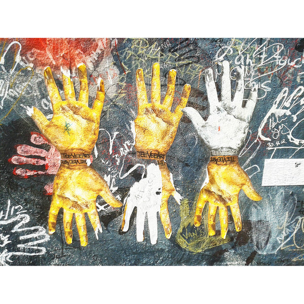 Colorful Hands, Graffiti