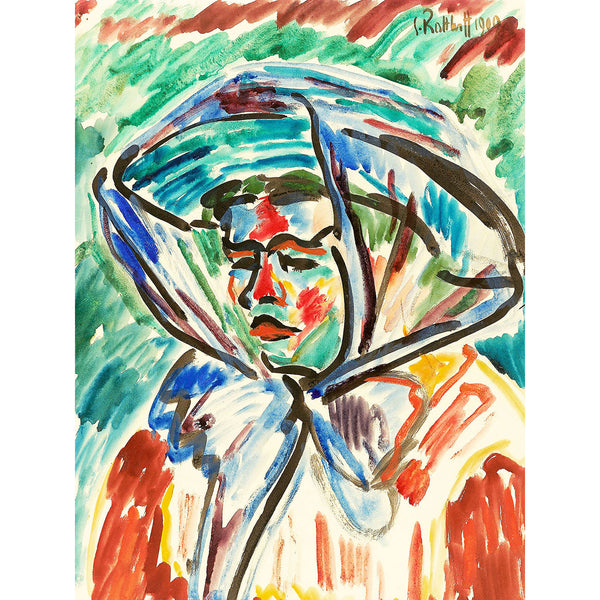 Girl with a Blue Scarf, Reproduction