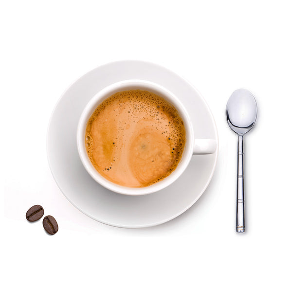 Coffee Cup on White Background, Photography