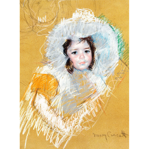 Bust Of a Girl, Painting