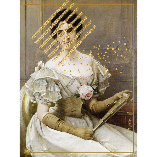 Gold Lady, Altered Art